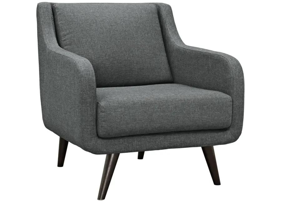 Verve Upholstered Fabric Armchair