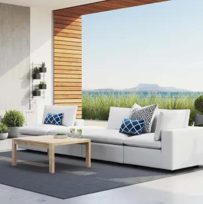 Commix 4-Piece Sunbrella� Outdoor Patio Sectional Sofa