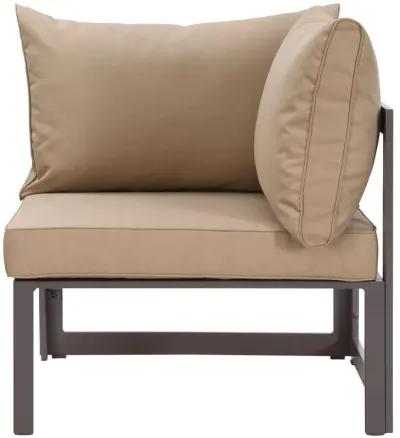 Fortuna Corner Outdoor Patio Armchair