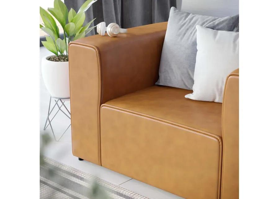 Mingle Vegan Leather Armchair