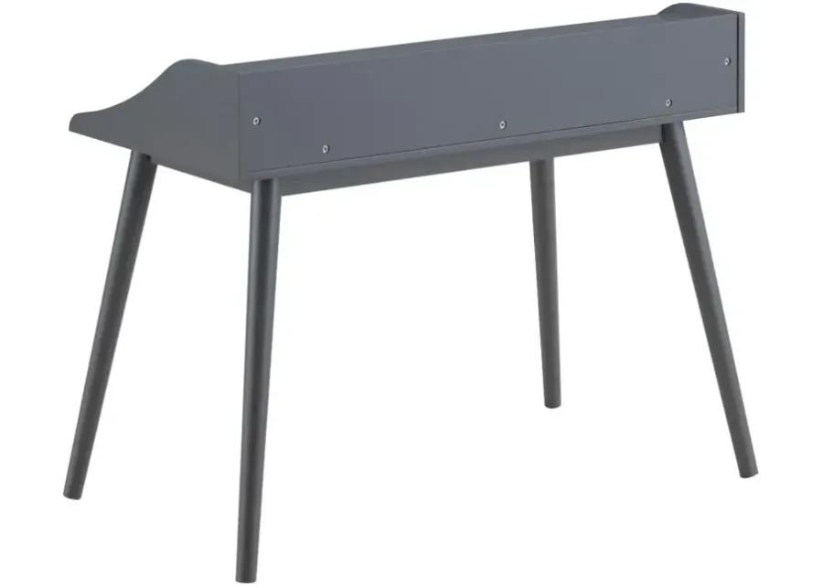 Percy 4-compartment Writing Desk Grey