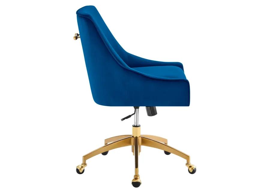 Discern Performance Velvet Office Chair