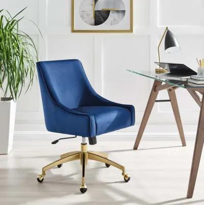 Discern Performance Velvet Office Chair