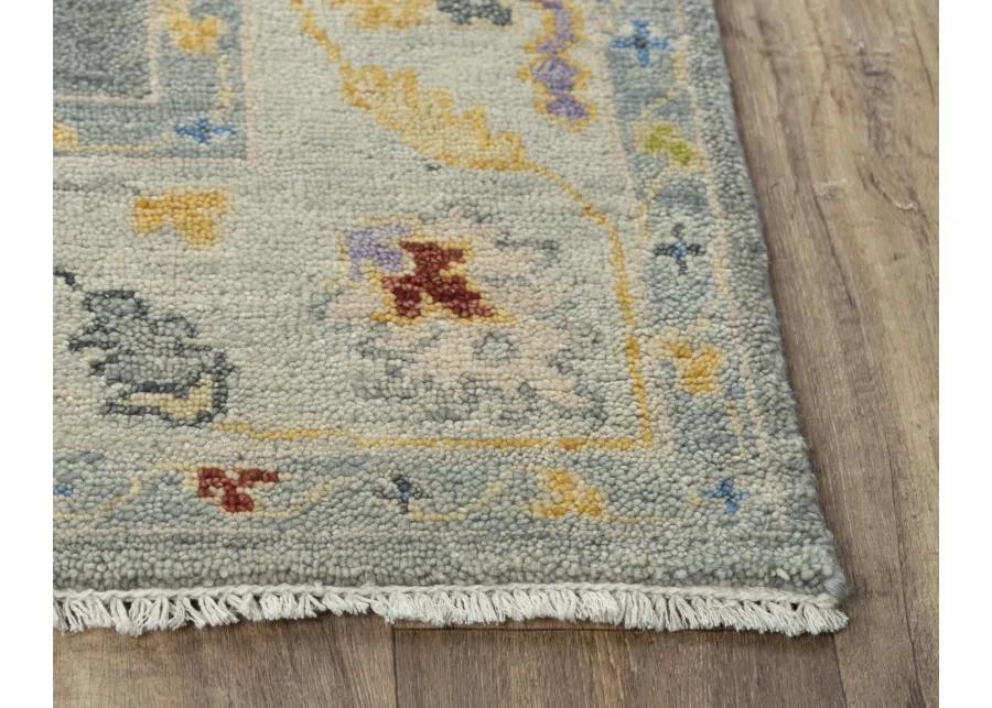 Envision Gray/Beige  Hand Spun Wool 2' x 3'  Rectangle Rug