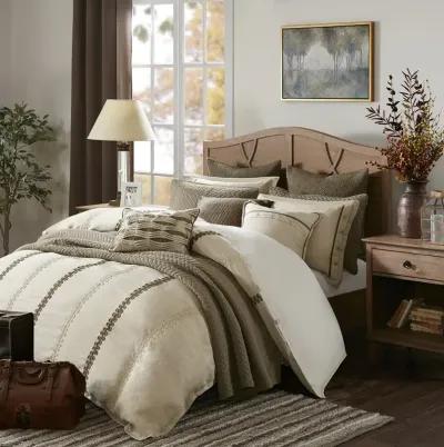 Madison Park Signature Chateau Linen Comforter Set