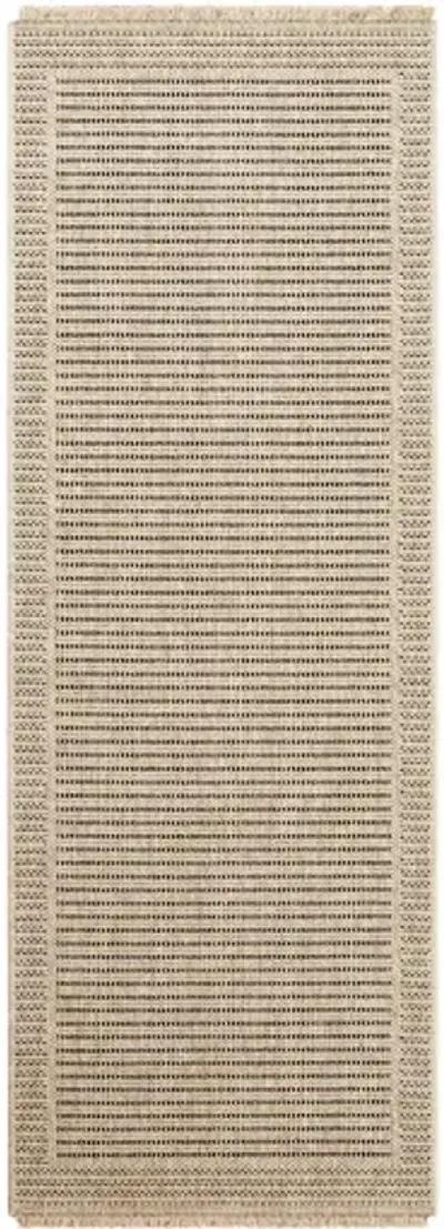 Mirage MGE-2301 2'7" x 7' Machine Woven Rug