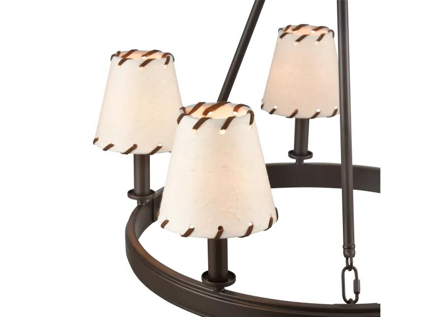 Marion 24.5'' Wide 5-Light Chandelier - Oil Rubbed Bronze