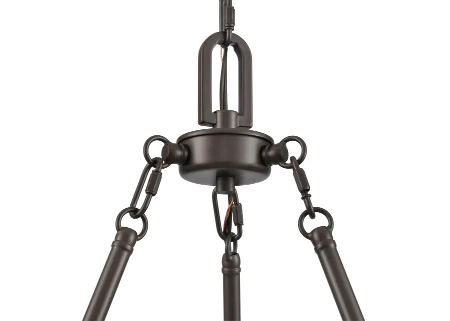 Marion 24.5'' Wide 5-Light Chandelier - Oil Rubbed Bronze