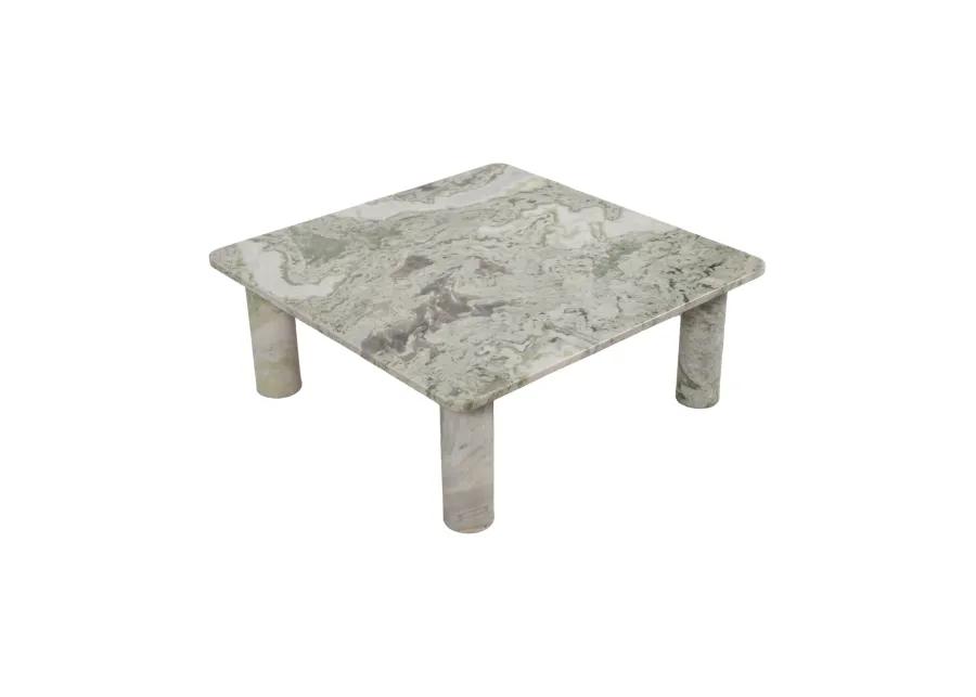 Marble, 35" Coffee Table, Green Kd, 2boxes