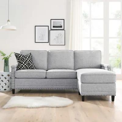 Ashton Upholstered Fabric Sectional Sofa