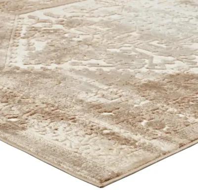 Rosina Distressed Persian Vintage Medallion 8x10 Area Rug