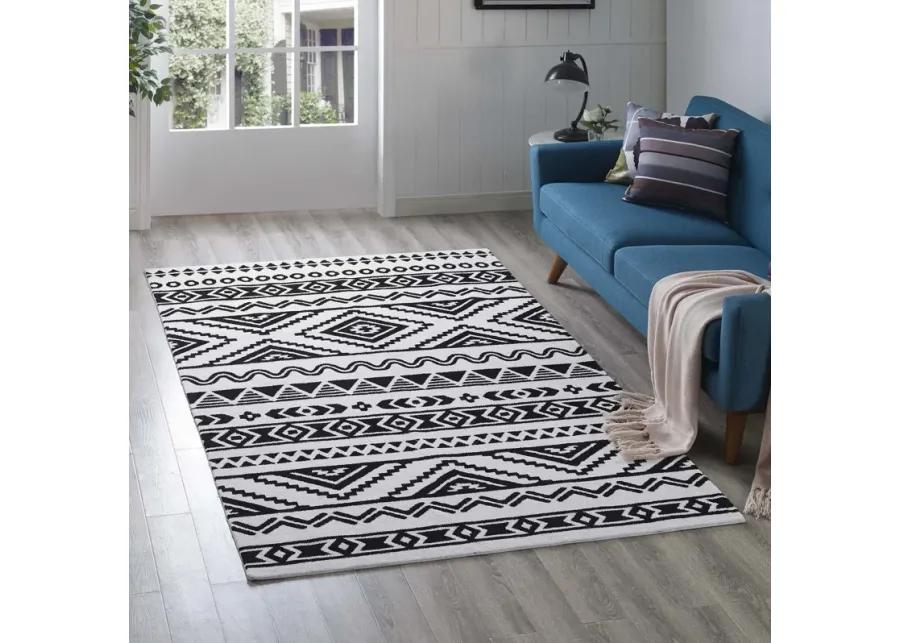 Haku Geometric Moroccan Tribal 5x8 Area Rug