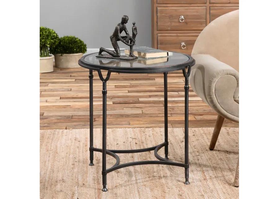 Samson Glass Side Table