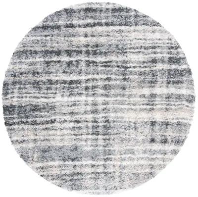 FONTANA SHAG Round Power Loomed 6'-7" X 6'-7" Round Rug