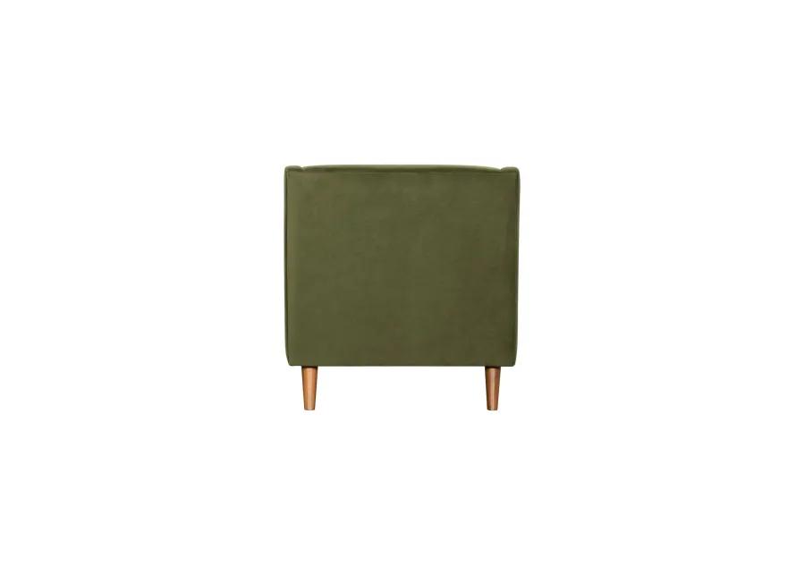 Missy Club Chair - Green Velvet