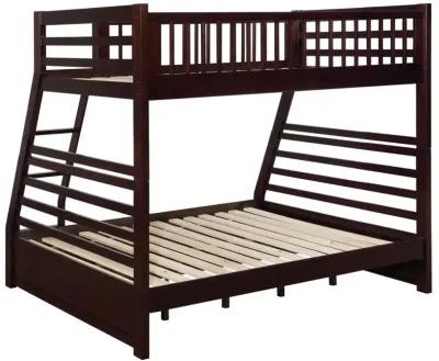 Ashton Twin Over Full 2-drawer Bunk Bed Cappuccino