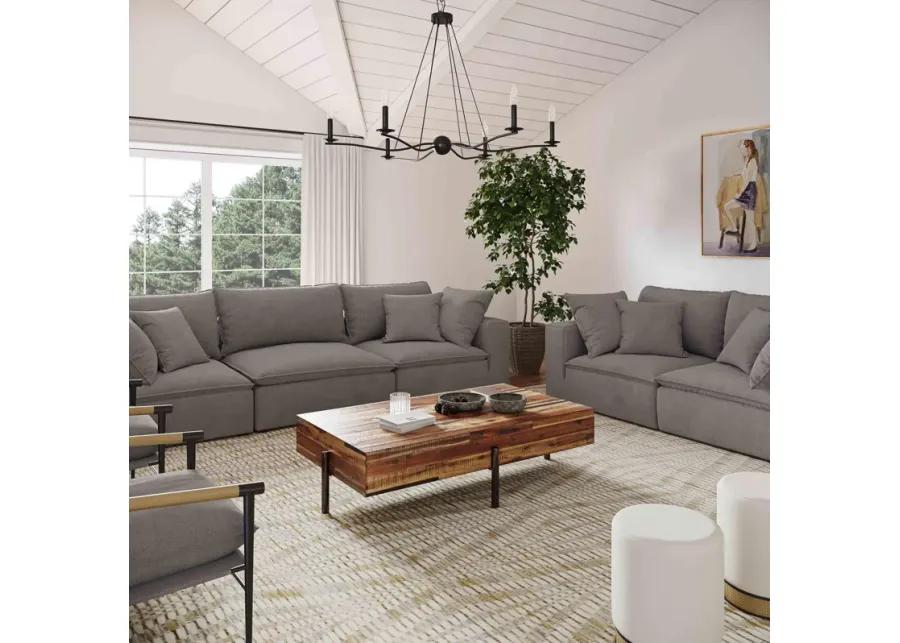 Cali Slate Modular Loveseat