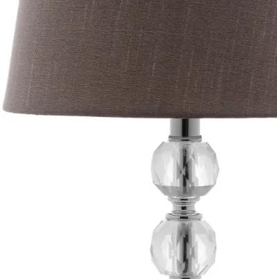 Nola 16-Inch H Stacked Crystal Ball Lamp - Set of 2