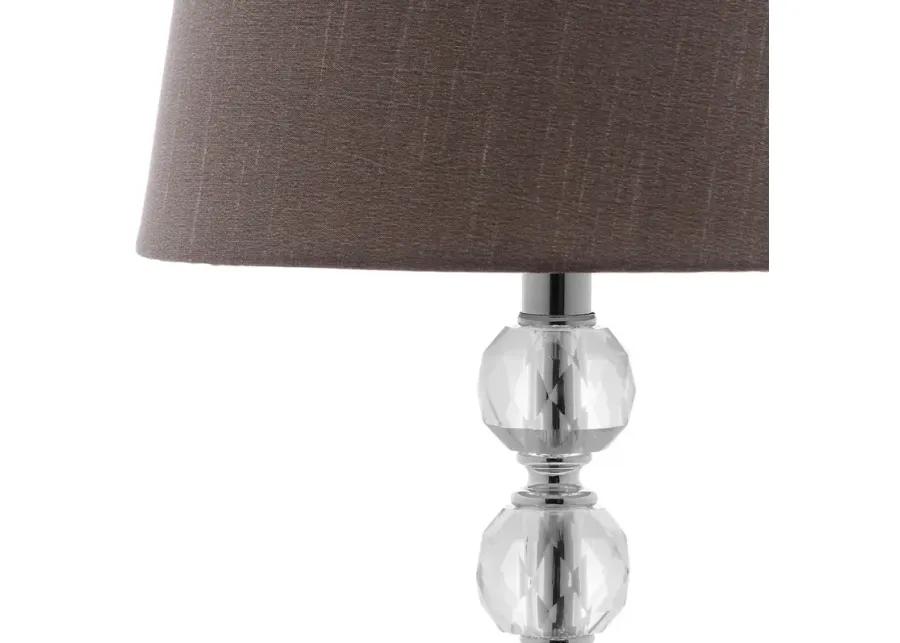 Nola 16-Inch H Stacked Crystal Ball Lamp - Set of 2