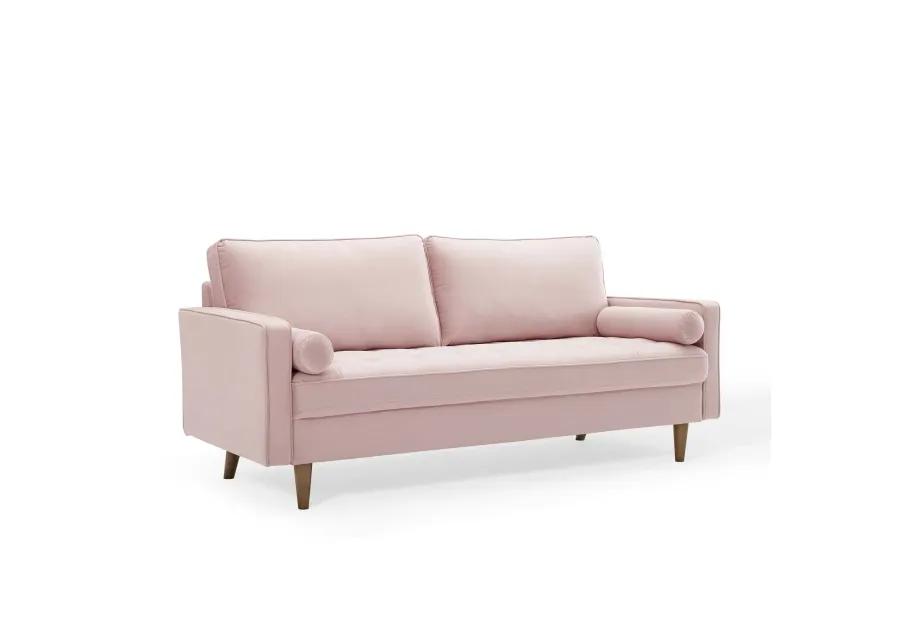 Valour Performance Velvet Sofa