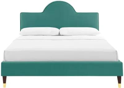 Aurora Performance Velvet Full Bed