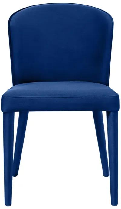 Metropolitan Navy Velvet Chair