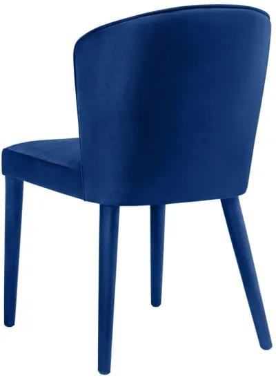 Metropolitan Navy Velvet Chair