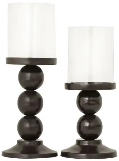 Meridian Set of 2 Pillar Holders