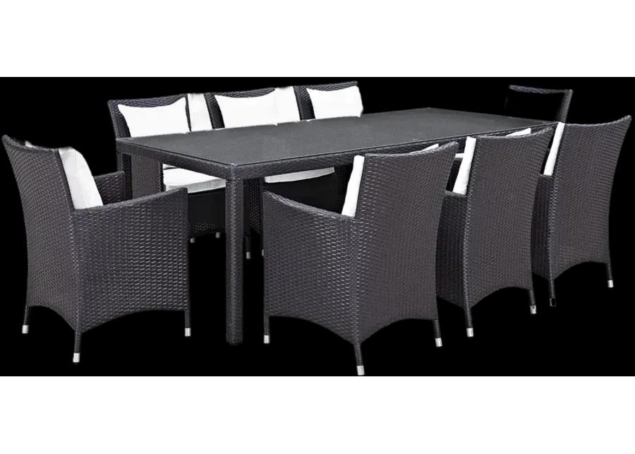 Convene 9 Piece Outdoor Patio Dining Set