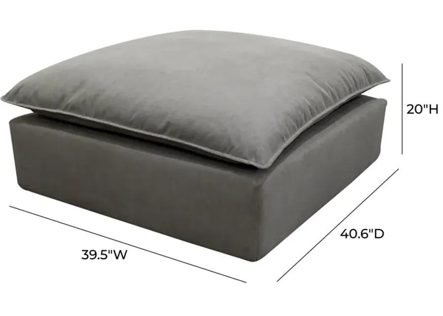 Cali Slate Ottoman