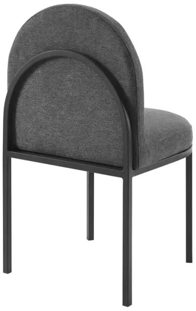 Isla Channel Tufted Upholstered Fabric Dining Side Chair