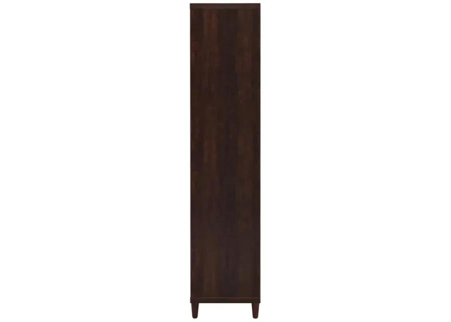 Wadeline 2-door Tall Accent Cabinet Rustic Tobacco