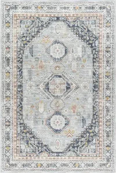 Beckham BCM-2323 2'7" x 7'3" Machine Woven Rug