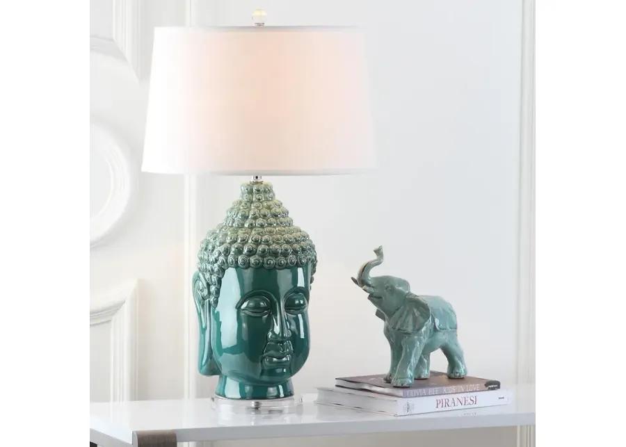 Serenity 31-Inch H Buddha Table Lamp - Set of 2