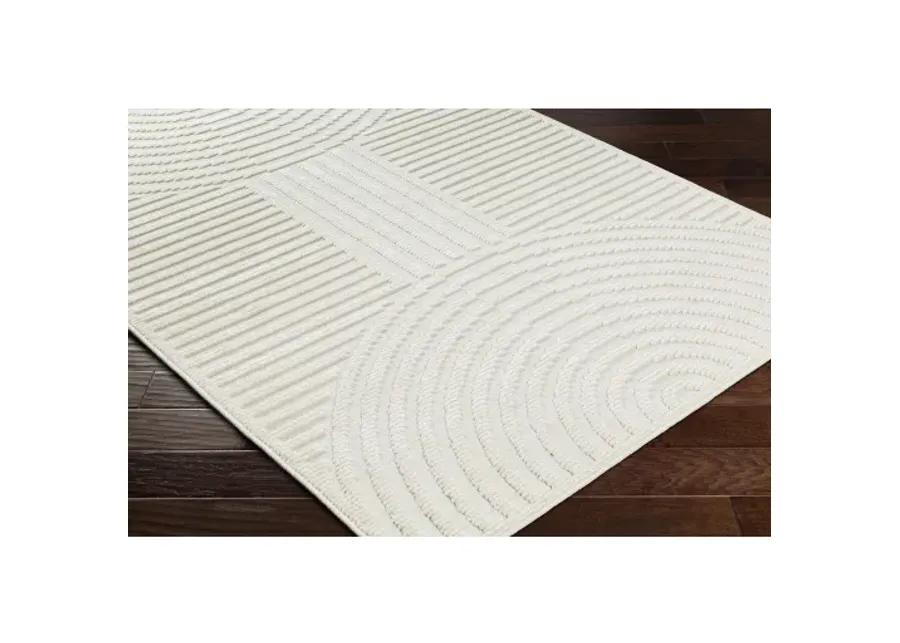 Lyna LYA-2312 2' x 2'10" Machine Woven Rug