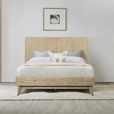 Baly Acacia Mid-Century Platform Bed