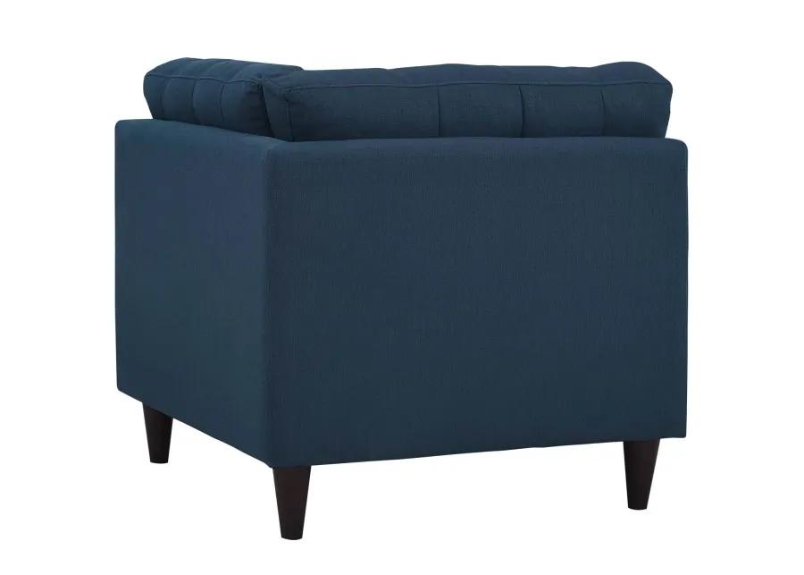 Empress Upholstered Fabric Corner Sofa