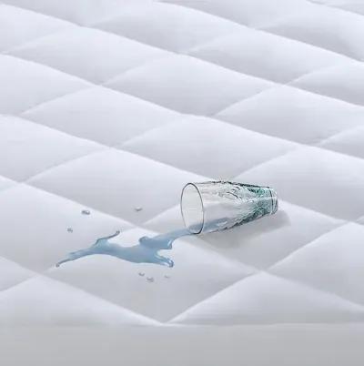 Sleep Philosophy Serenity White Deep Pocket Waterproof Mattress Pad