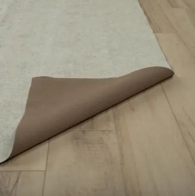 Premium Rug Pad Beige Solid under padding Recycled Synthetic 2'6"x12' Runner Rug Pad