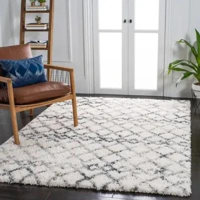 FONTANA SHAG Medium Rectangle Power Loomed 6'-7" X 9' Rug