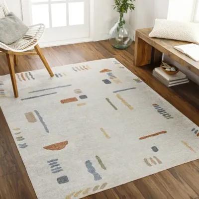 Lillian LLL-2313 2'7" x 7'3" Machine Woven Rug