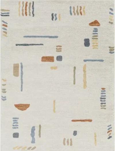 Lillian LLL-2313 2'7" x 7'3" Machine Woven Rug