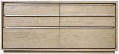 One Coastal Modern Six Drawer Dresser