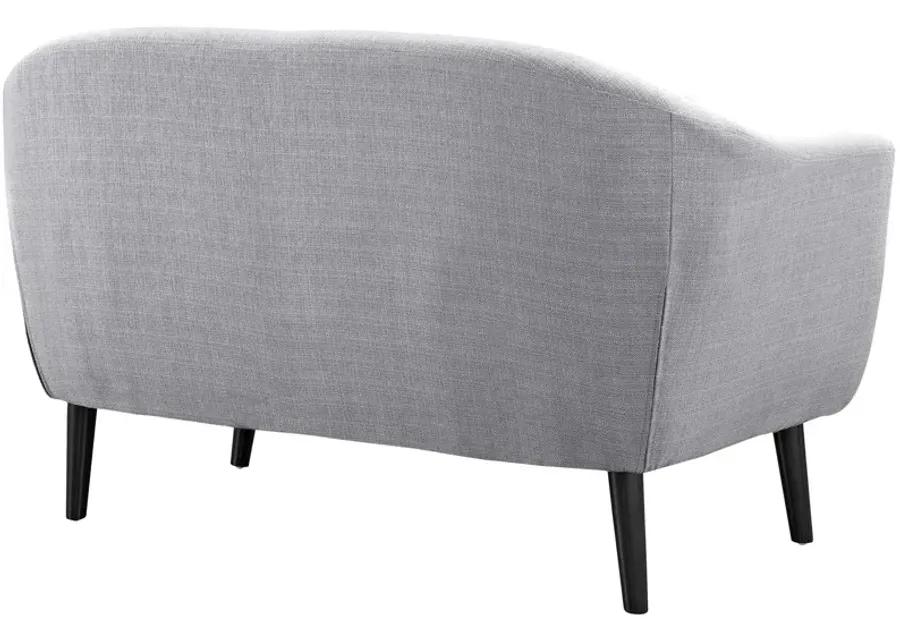 Wit Upholstered Fabric Loveseat