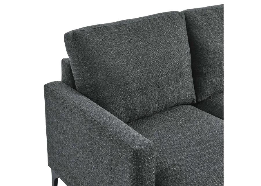 Evermore Upholstered Fabric Loveseat