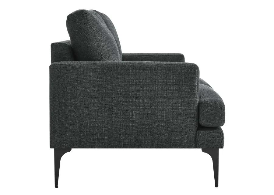 Evermore Upholstered Fabric Loveseat