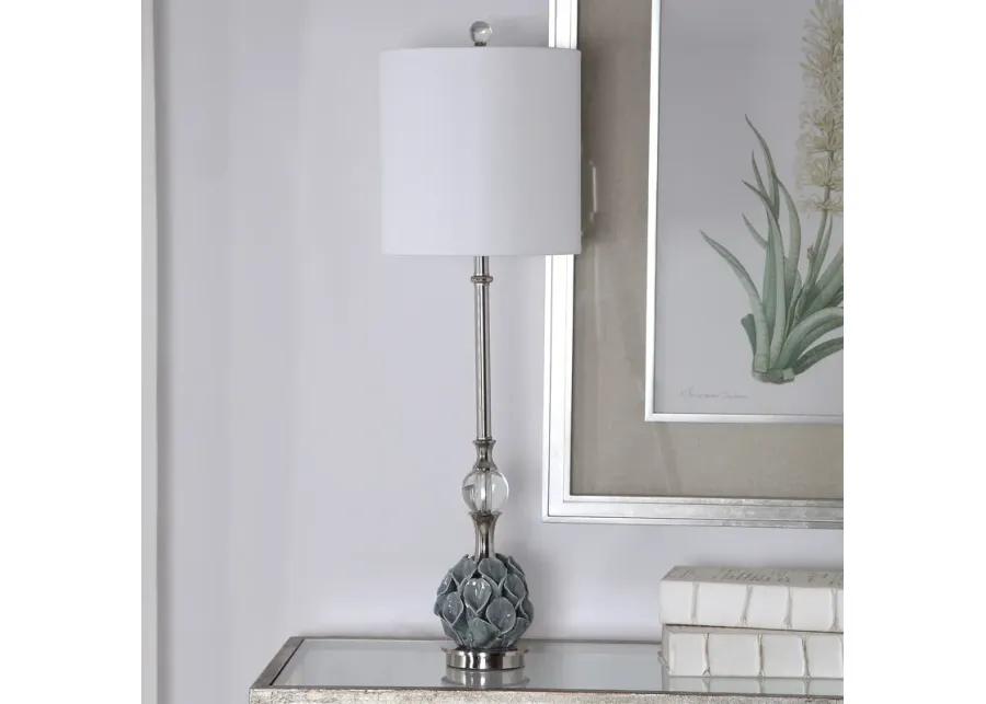 Elody Blue Gray Buffet Lamp