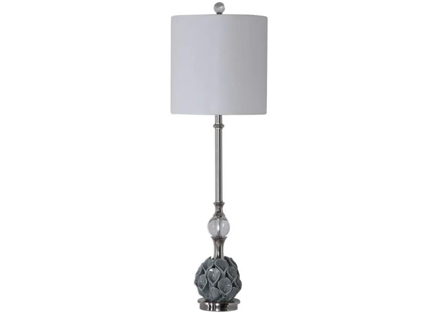 Elody Blue Gray Buffet Lamp