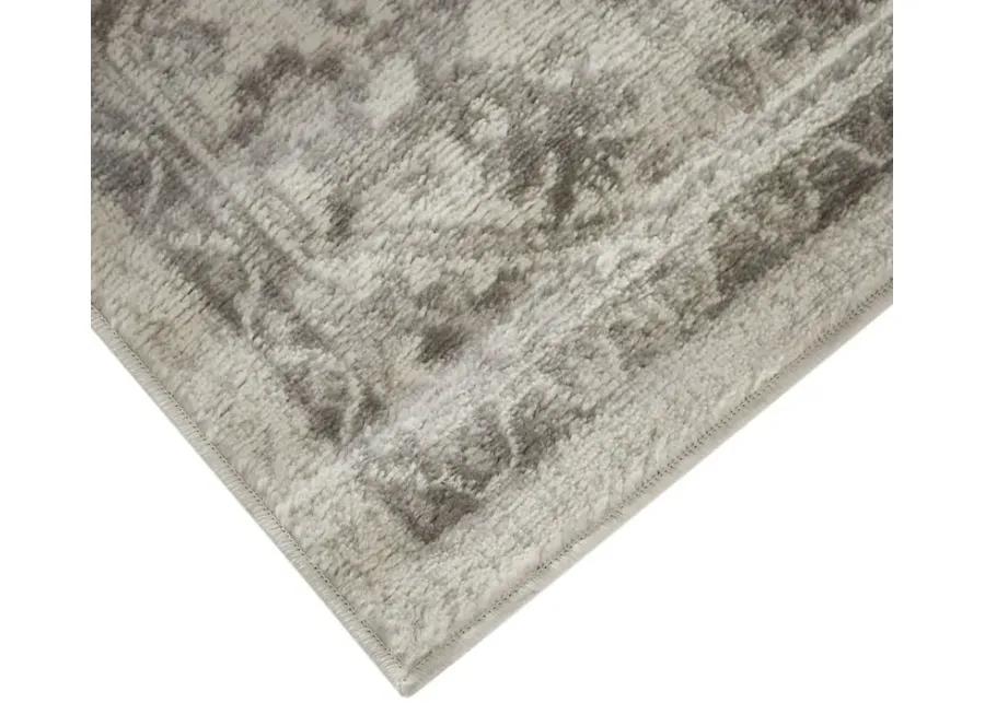 Madison Park Dakota Beige/Cream Tiled Border Area Rug