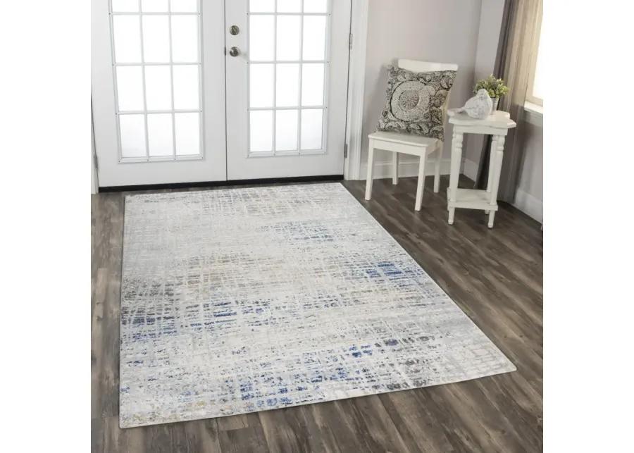 Marquise L. Gray  Polypropylene  5'2" x 7'3" Rectangle Rug